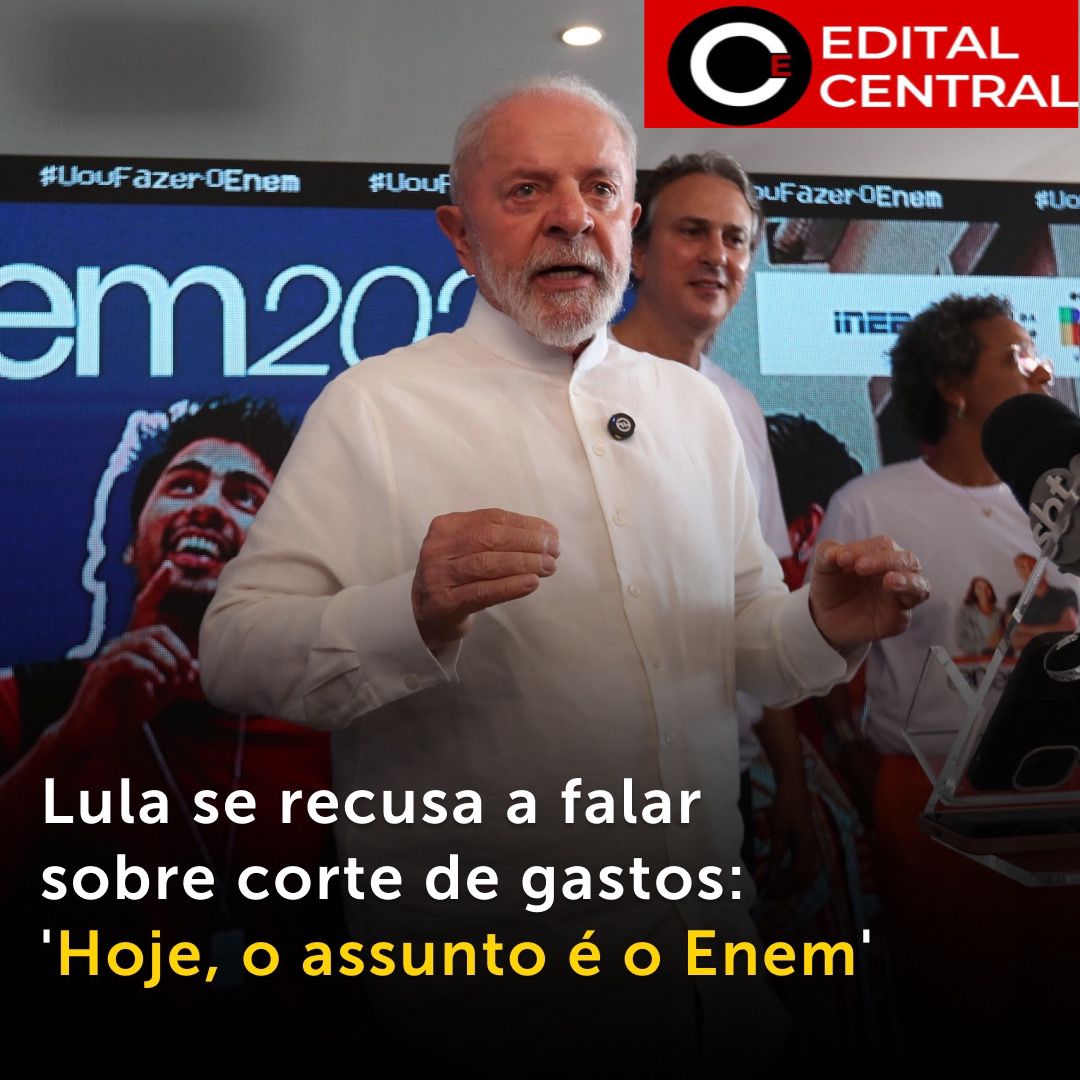 Lula ignora Crítica e foca no Enem durante Visita ao inep