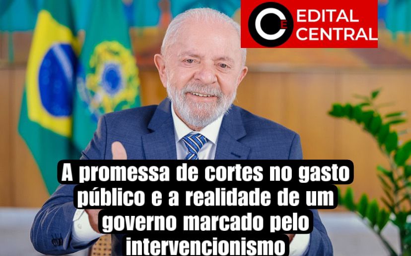A promessa de cortes no gasto público e a realidade de um governo marcado pelo intervencionismo