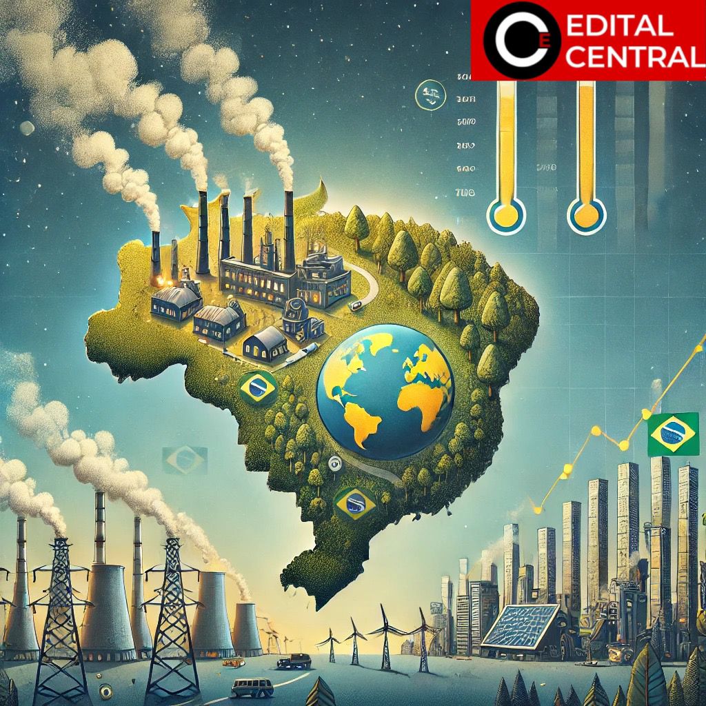 Brasil Estagnado na Redução de Emissões: Um Desafio para o Compromisso Climático e o Crescimento Sustentável